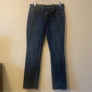 J.Crew Matchstick Stretch Jeans | Size 30R | Dark Indigo Wash | EUC
